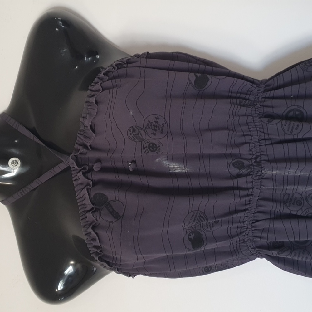 Kitten Size 10 Dark Grey Sheer Dress - Picture 2 of 7